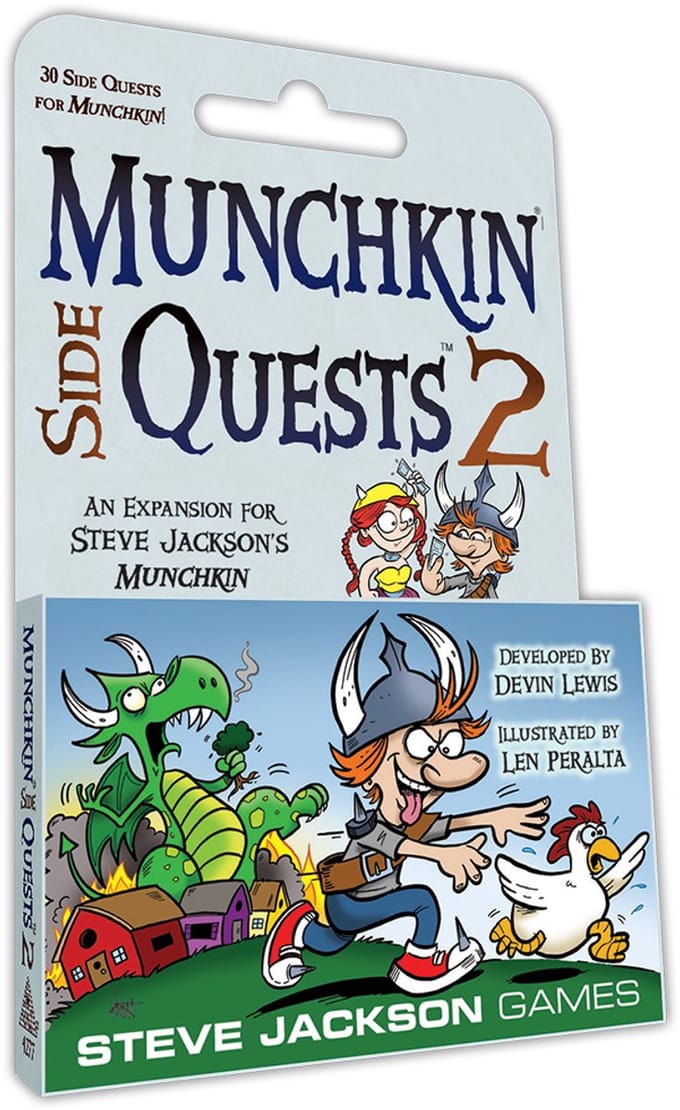 Munchkin Side Quests 2 - Uitbreiding - Engelstalig - Steve Jackson Games