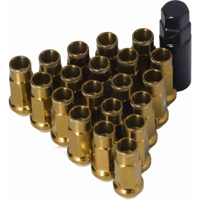 20 stuks M12x1.25 Metalen Wielmoeren Universele Autoaccessoires Vervanging voor Mitsubishi