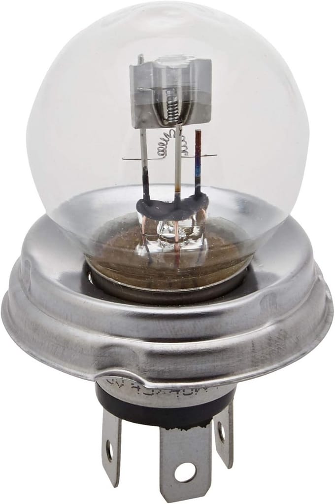 Klassieke 6V R2 (Bilux) Gloeilamp voor Koplampen - 45/40W