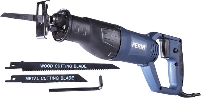 Reciprocating Saw - Sloper - Grof Zaagwerk - Variabele Snelheid - 710 Watt - Blauw