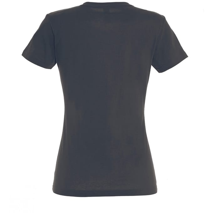 SOLS Dames/dames Imperial Heavy Short Sleeve T-Shirt (Donkergrijs)