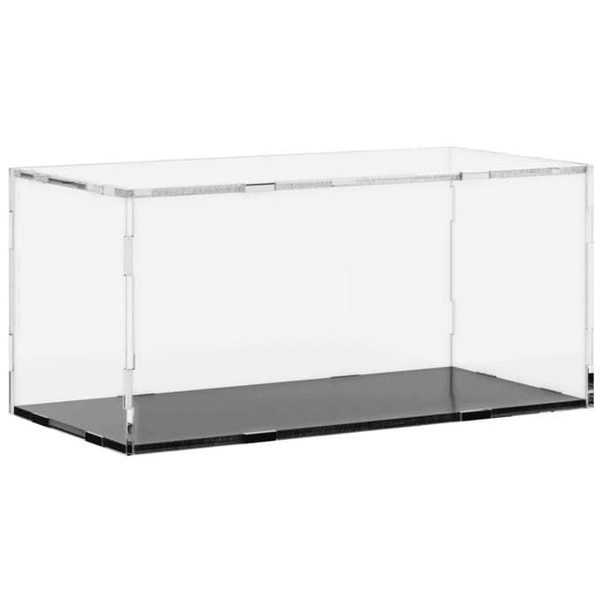 vidaXL - Displaybox - transparant - 30x15x14 - cm - acryl