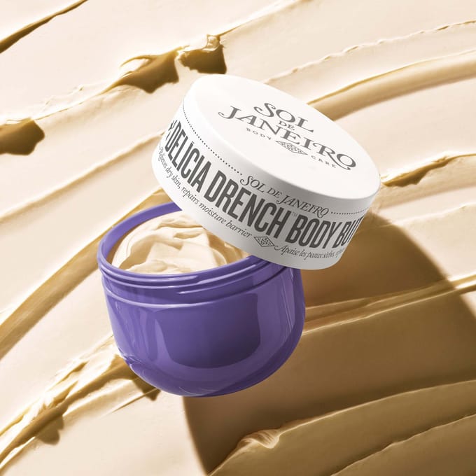 Delícia Drench Body Butter 75 ml – Body Butter, Ultra-Rich, For Dry Skin, Velvet Plum, Purple, Bacuri Butter, Suitable For Post-Shower Routine