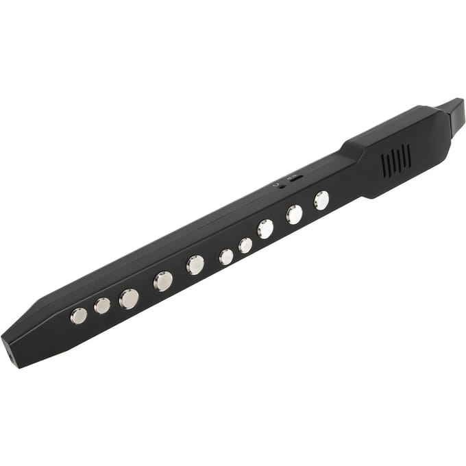 Digitaal Blaasinstrument MIDI-connectiviteit 10 Tonen Oplaadbaar Mini Elektronisch Blaasinstrument zwart