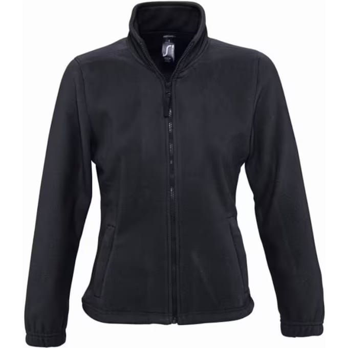 SOLS Dames/Dames North Fleece Jas (Zwart)