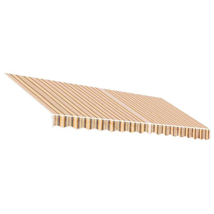 vidaXL - Vervangingsdoek - voor - luifel - 400x350 - cm - polyester - meerkleurig