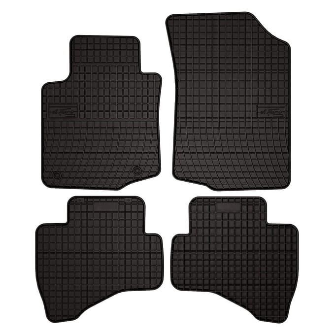 Wielganizator SolidPRO - Citroen C1 I - Zwarte Rubberen Automatten - 2005-2014