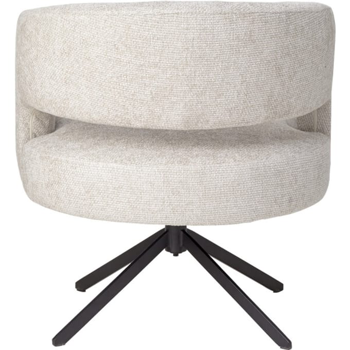 PTMD - Eetkamerstoel Baldr - Beige - 74.4x72x76cm