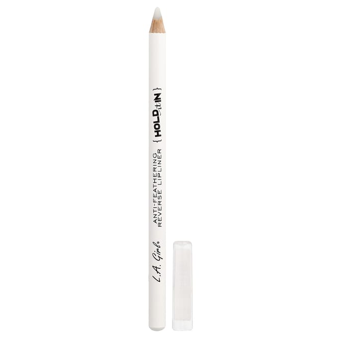 LA. Meisje, Houd het binnen, Anti-uitloop Reverse Reliner Potlood, 711 Transparant, 1.49g (0,05 oz) white