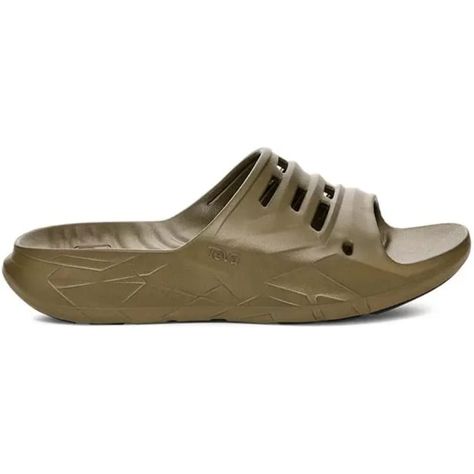 Teva Ultra-comf Slide Sandalen Groen EU 44 1/2 Man,Vrouw