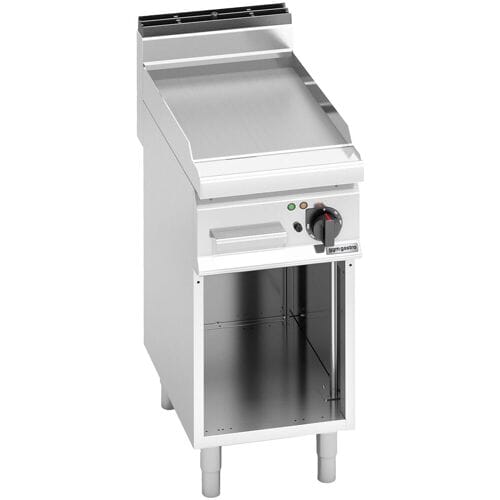 GGM Gastro Elektro Bratplatte - 4,8 kW - Glatt Zilver