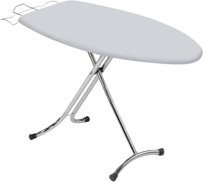 Strijkplank - Strijktafel - Kleding Strijken - In hoogte verstelbaar - 125 x 46 cm - Staal
