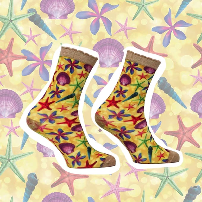 Sock My Feet - Sock my aqua face