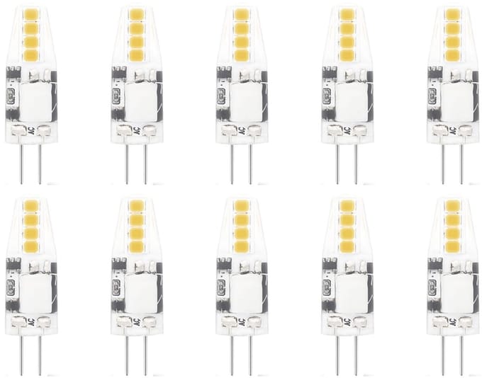 Modee LED Lamp G4 - 1.8W 6000K 180 LM 12V - LED Lamp insteek - Daglicht Wit - 10 stuks