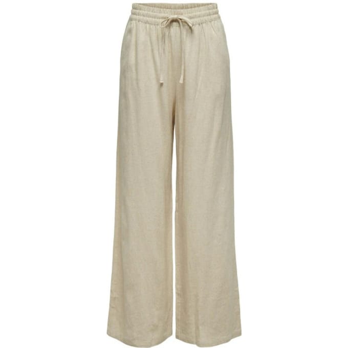 ONLY- JDYSAY HW LINEN WIDE PANT WVN NOOS - Dames - Broek