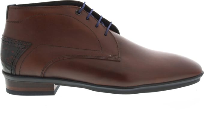 Heren Veterschoenen Floris Van Bommel 20440/27 Cognac - Maat 10½