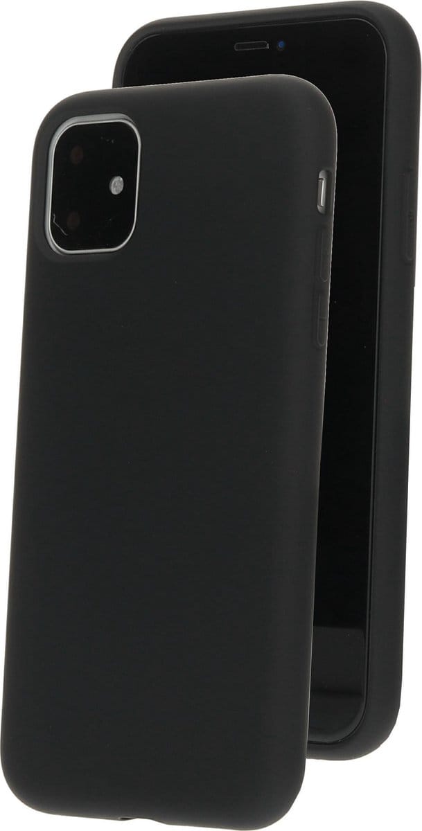 Mobiparts hoesje geschikt voor de Apple iPhone 11 - Siliconen - Zwart