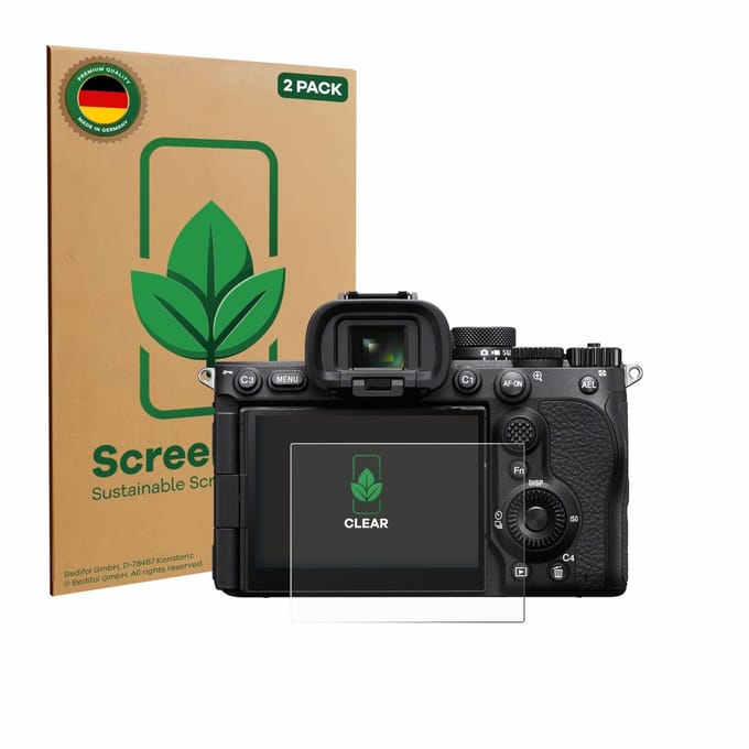 2 Stuks Screenprotector voor Sony Alpha 7 V (ILCE-7M5) - Hoogwaardige Beschermfolie transparant