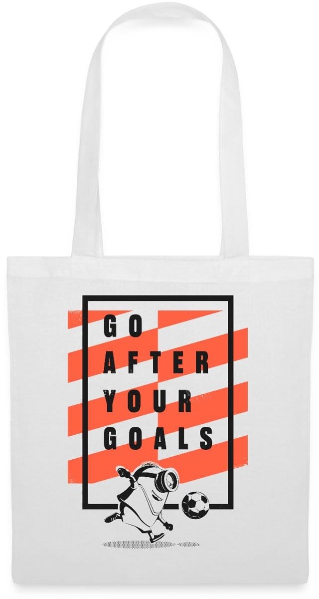 Minions Voetbalontwerp Go After Your Goals Tas Van Stof Schoudertas