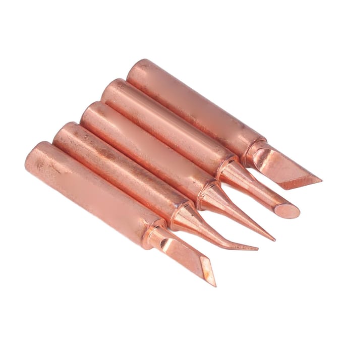 5 Pièces Pointe de Fer à Souder Panne à Souder Tête de Soudure Cuivre Kit d'Accessoires C900MT