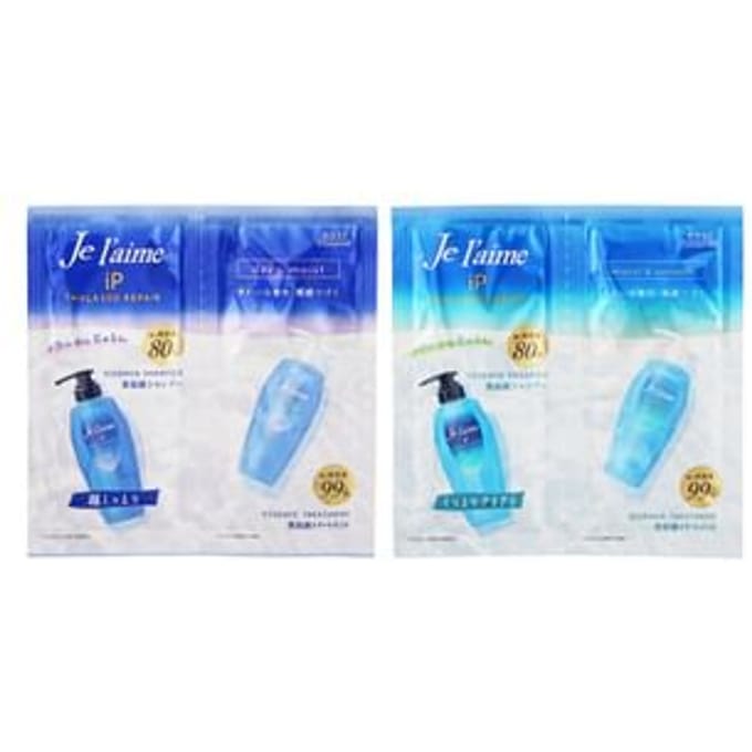 Kose - Je l'aime iP Thalasso Repair Shampoo & Treatment Trial Set Deep Moist