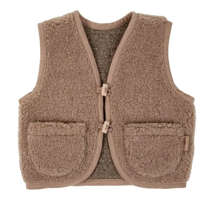 Wollen gilet kind Zaffiro Nevada