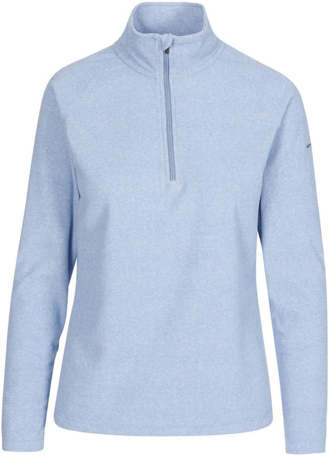 Trespass damesfleecejas/fleecepullover Meadows - Damesfleece At100 Denimblauw
