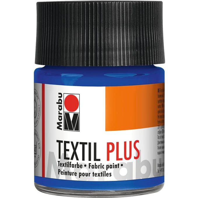 Marabu Textiel PLUS - Ultramarijn Blauw-Donker