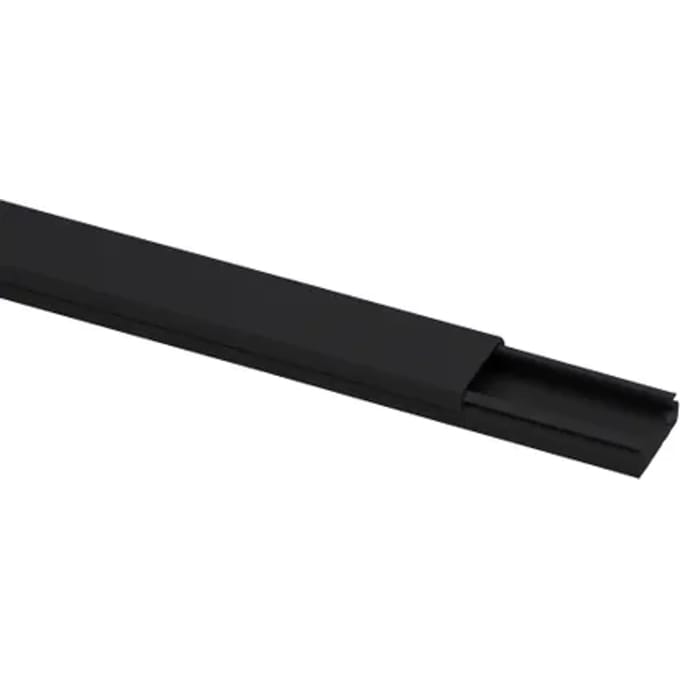 Kopp Kabelgoot - 20x10mm - 2m - Zwart