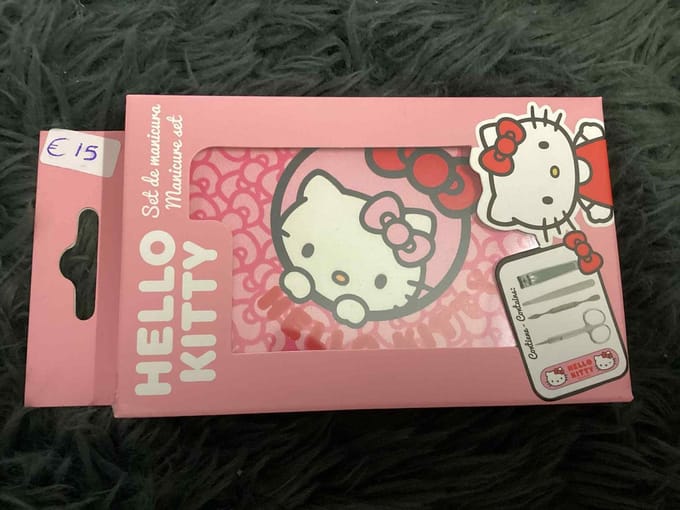 Manicureset Hello Kitty Roze Multi-compositie