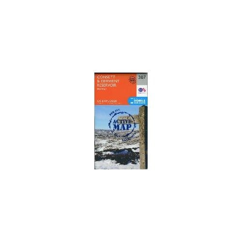 Consett And Derwent Reservoir - Ordnance Survey