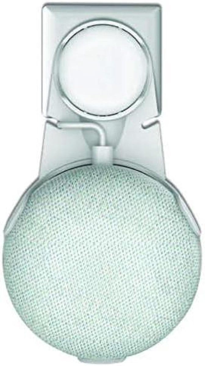 Wandhouder Google Home Mini - Speaker Mount - Luidspreker Bevestigen - Intelligente Kabelgeleiding - 45 x 200 x 104 mm