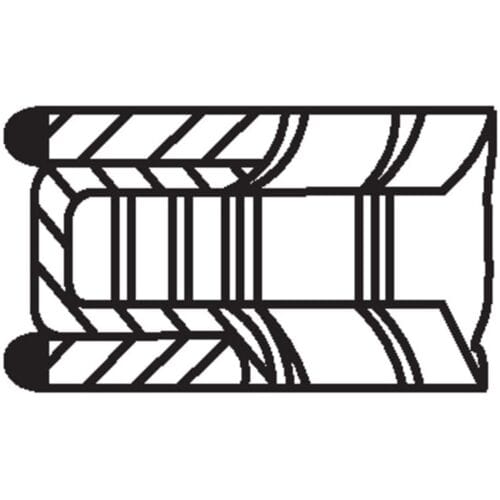 Zuigerveren set MAHLE 021 RS 10112 0N1