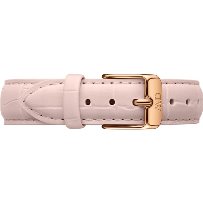 Daniel Wellington DW Strap Leather Rouge 12mm Rose Gold