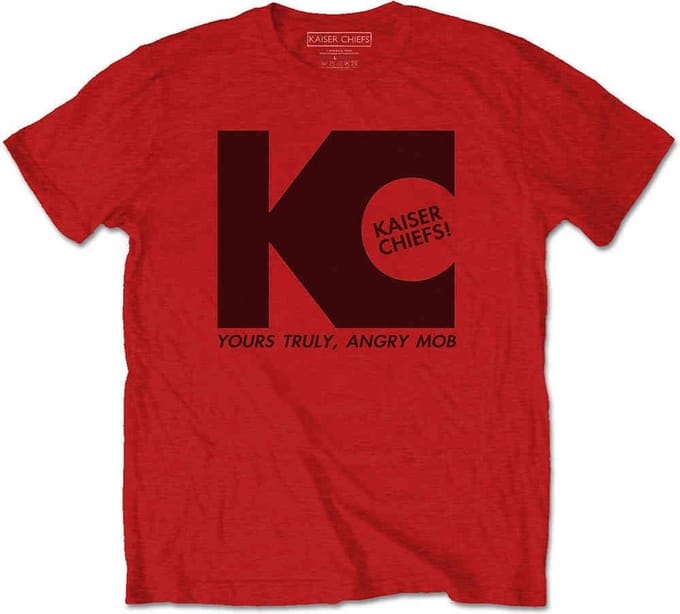 Kaiser Chiefs - Yours Truly Heren T-shirt - S - Rood