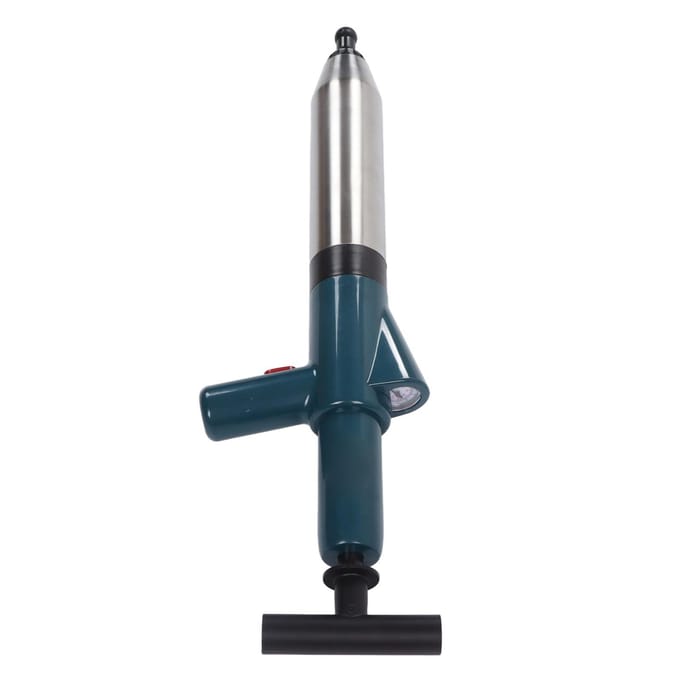 Luchtafvoerontstopper RVS Hogedruk Afvoerontstopper Plunjer Pijp Ontstoppingsgereedschap wit