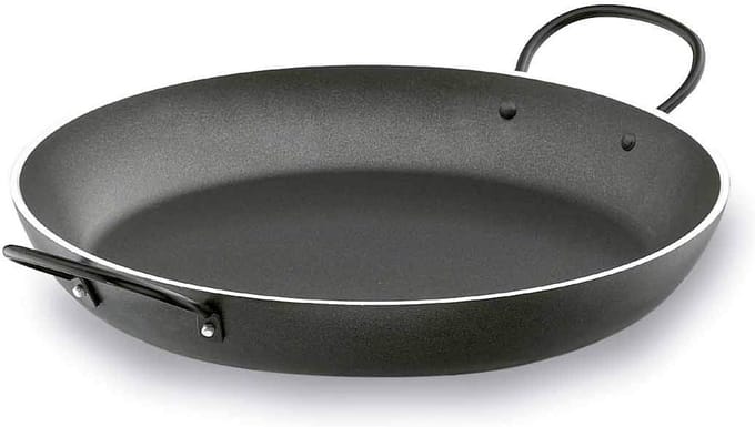 Grote Paellapan 40 cm met Antiaanbaklaag