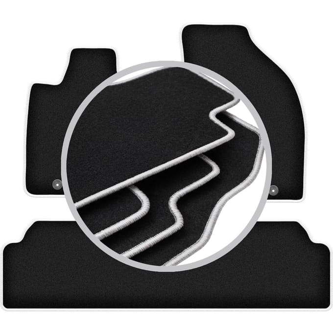 CARLUX-SILVER automatten voor: Lexus RX III Hybrid SUV (2008-2015)