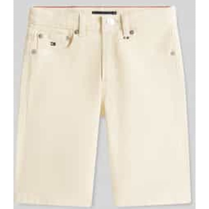 relaxed fit korte jeans van puur katoen