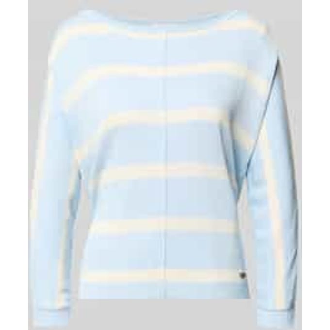 Boxy fit gebreide pullover van viscosemix model 'ALBERTA'
