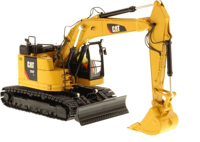 Cat 335F HEX - Graafmachine met compact radius - 1:50 - Diecast Masters