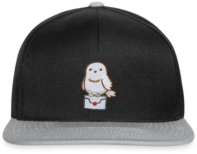 Harry Potter Hedwig Met Letter Borduurmotief Snapback cap