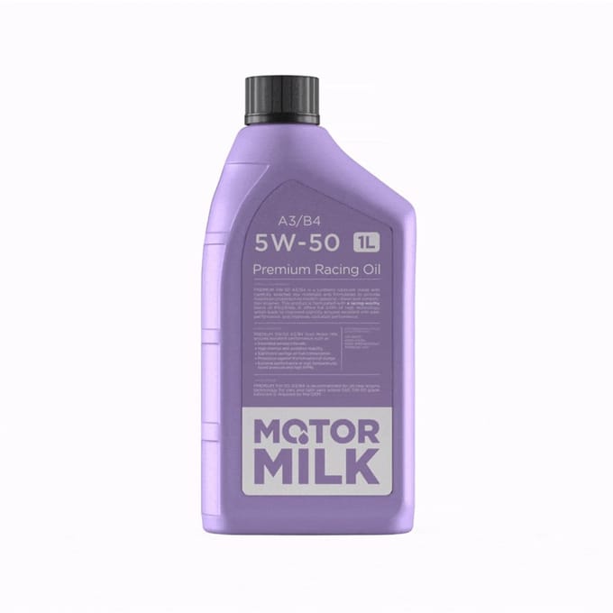 Hoogwaardige Motor Milk™ 5W-50 A3/B4 1L