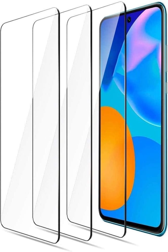 Geschikt Voor: Huawei P Smart 2021 Screen Protector [3-Pack] Tempered Glas Screenprotector
