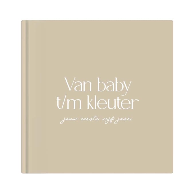 Writemoments Van baby t/m kleuter - Opgroeiboek 0-5 jaar - Hardcover