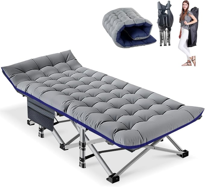 Veldbed Inklapbaar - Stretcher - Vouwbed - slaapcomfort