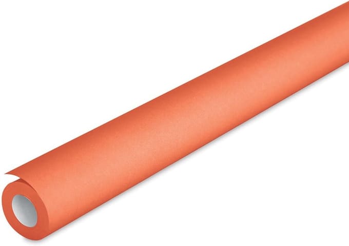 Fadeless Kunstpapier Roll Oranje 24" x 60'