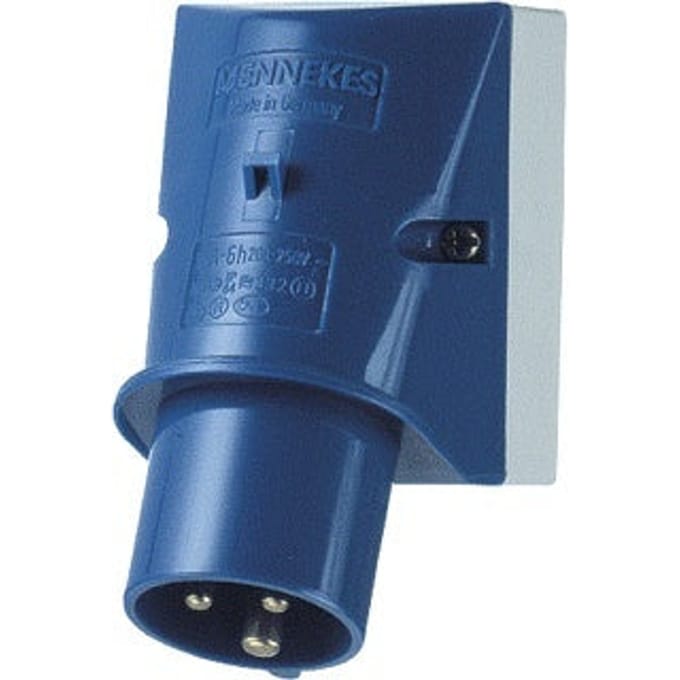 Mennekes CEE vægindtag 3 polet 16A 230V IP44