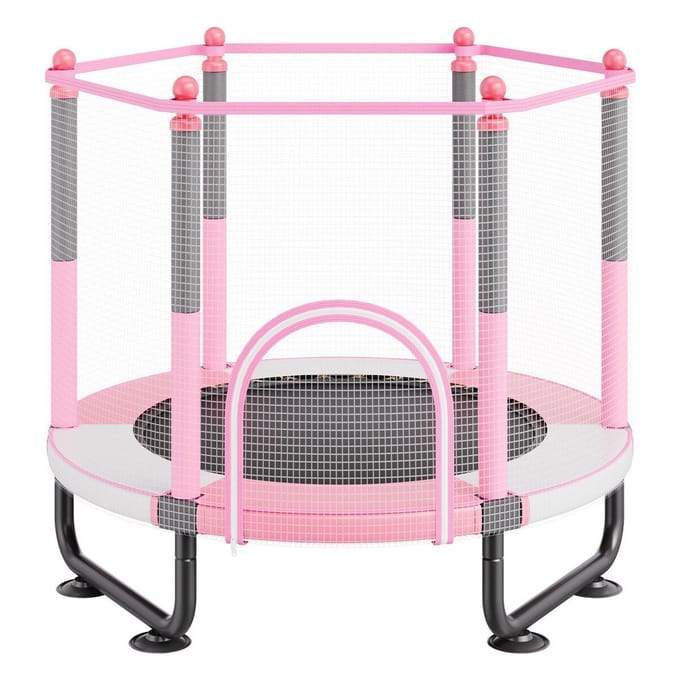 60  Trampoline voor Kinderen Mini Peuter Trampoline met Net Binnen Buiten