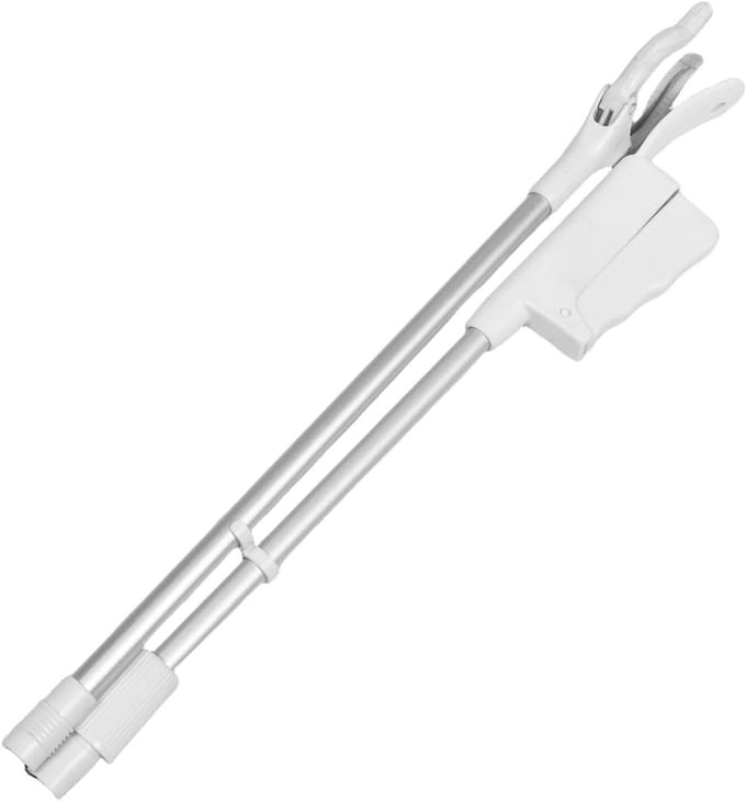 Afvalgrijper - Grijper Hulpmiddel - Hygiënisch Werken - Opvouwbaar Ontwerp - 92 cm - Grijs